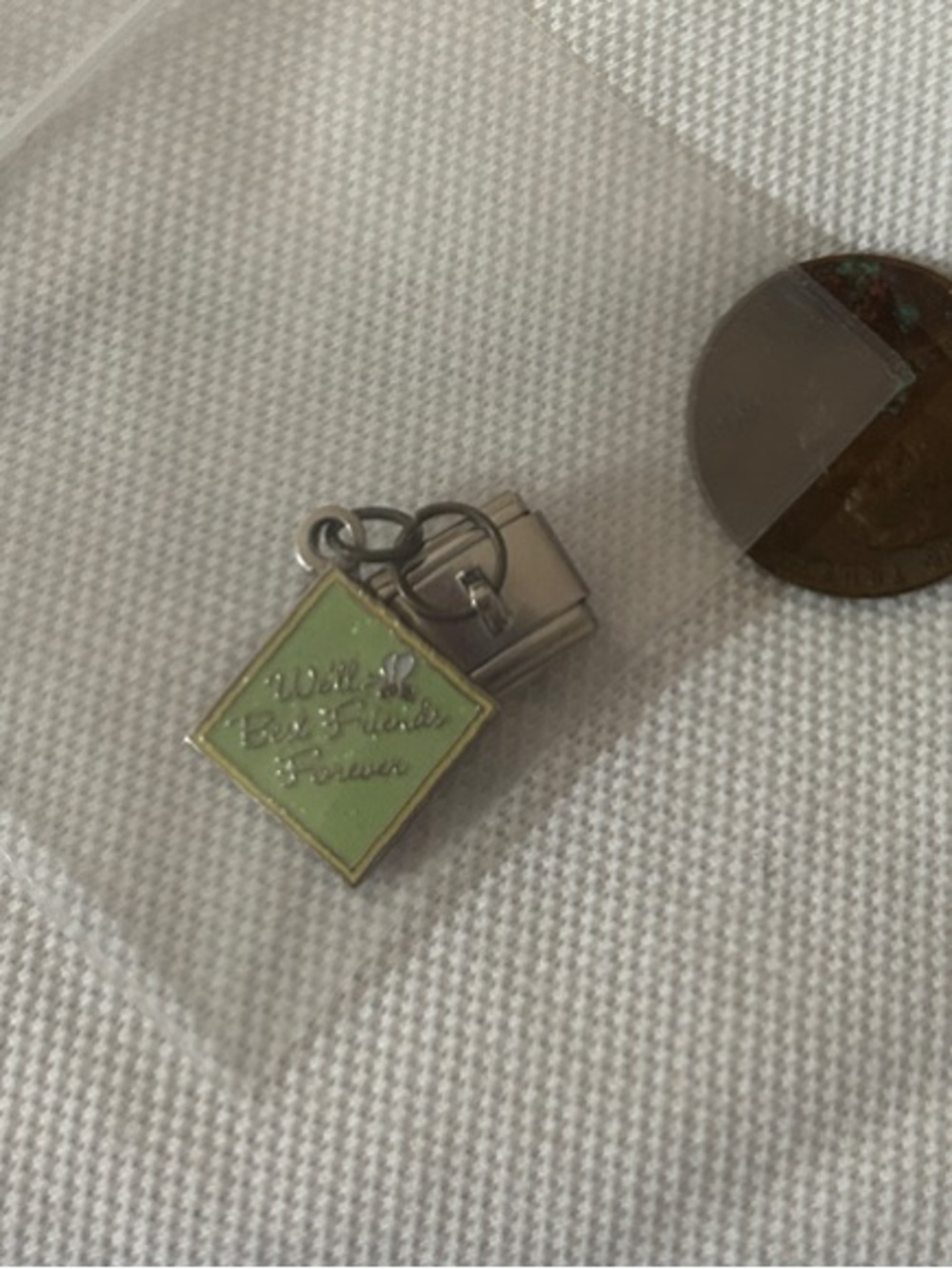 Disney Winnie the Pooh add a charm link We’ll Be Best Friends Forever